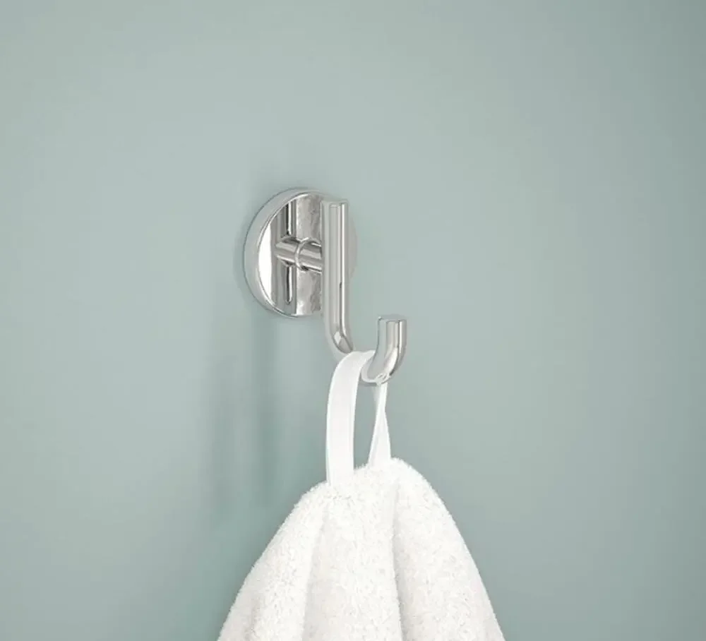 Delta Single Towel Hook for Bathroom or Kitchen Stainless Steel- Polished Chrome